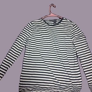 H&M Striped Long Sleeve Top
